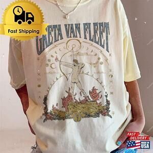 Greta Van Fleet Shirt Gvf Strange Horizons T-Shirt